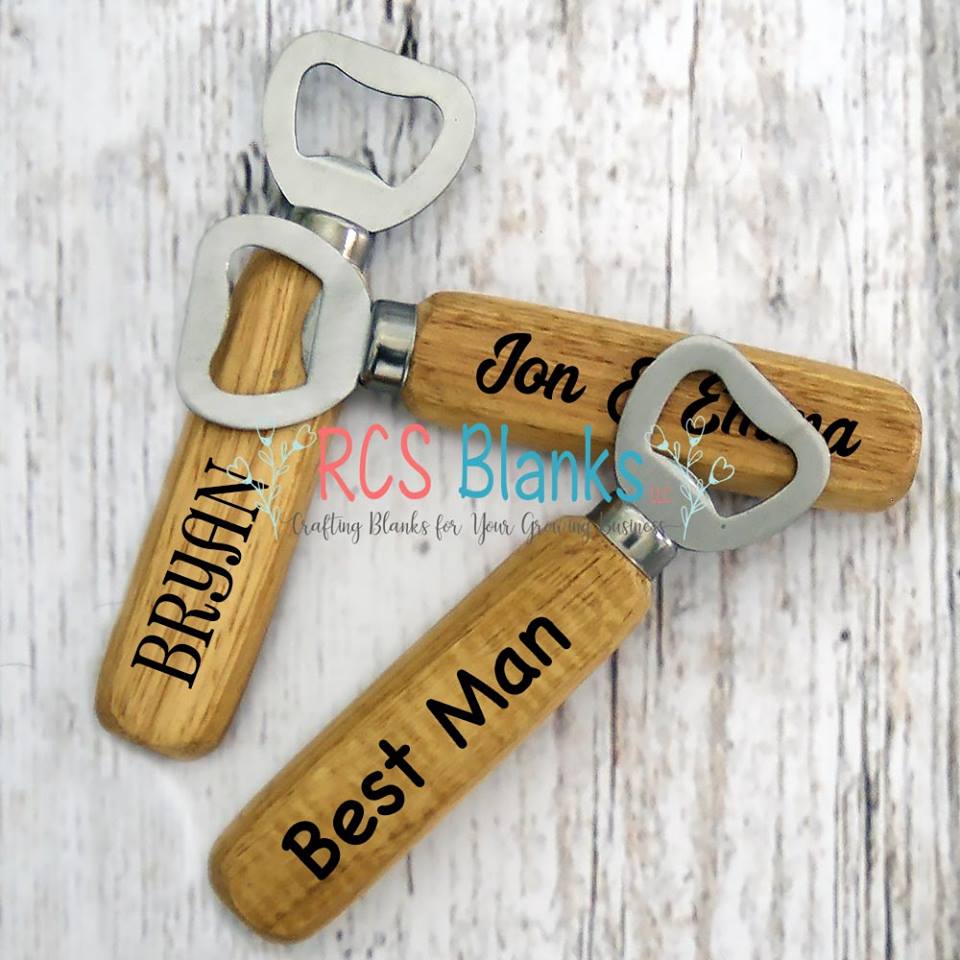 Wood Handle Bottle Opener