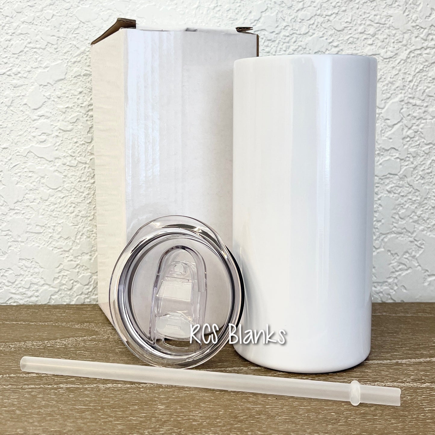 15 oz Skinny Straight Sublimation Tumblers