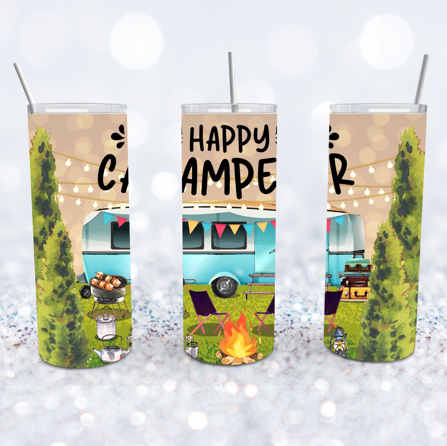 Happy Camper Tumbler