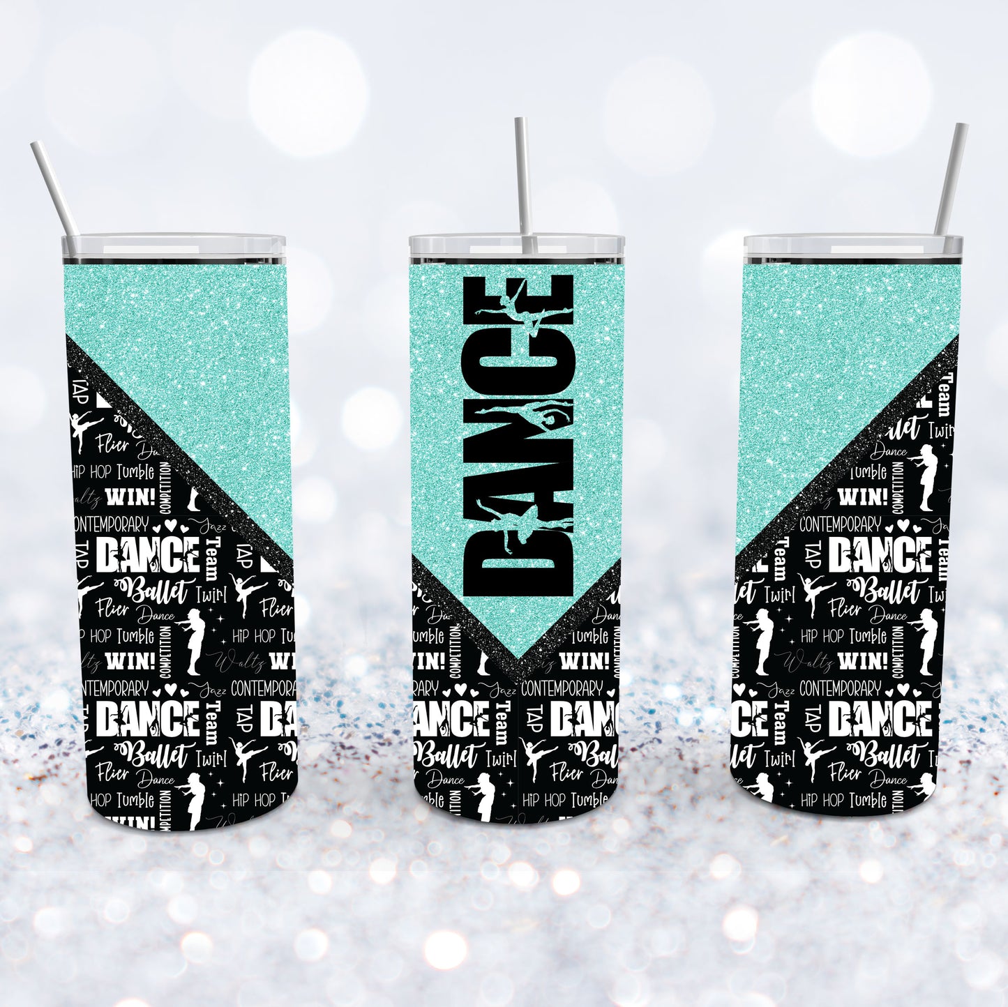 Dance - Teal Tumbler