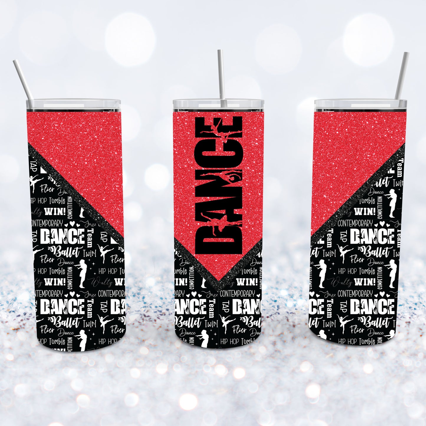 Dance - Red Tumbler