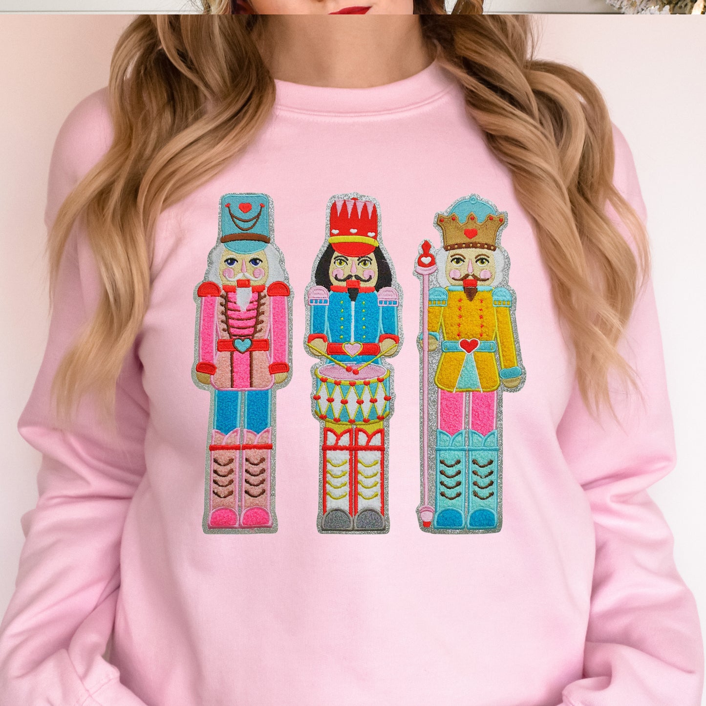Nutcracker Chenille Patch Set