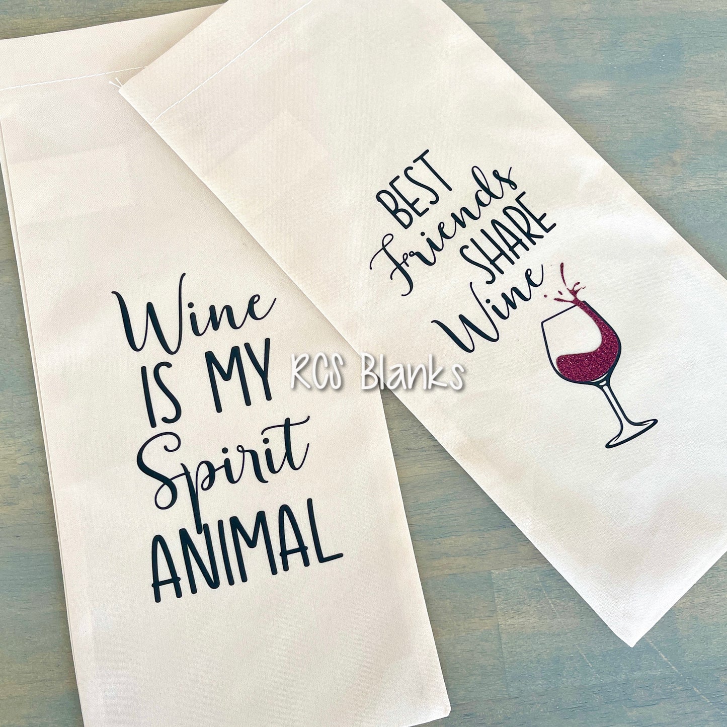 Cotton Wine Bottle Gift Bag
