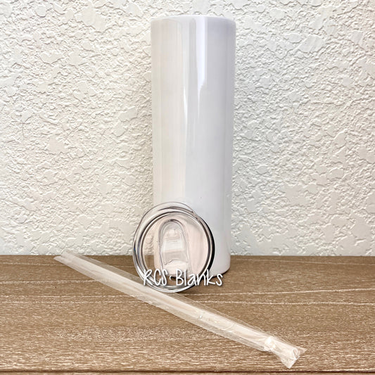 30 oz Skinny Straight Sublimation Tumblers