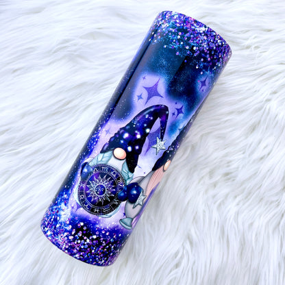 Celestial Zodiac Gnomes Tumbler