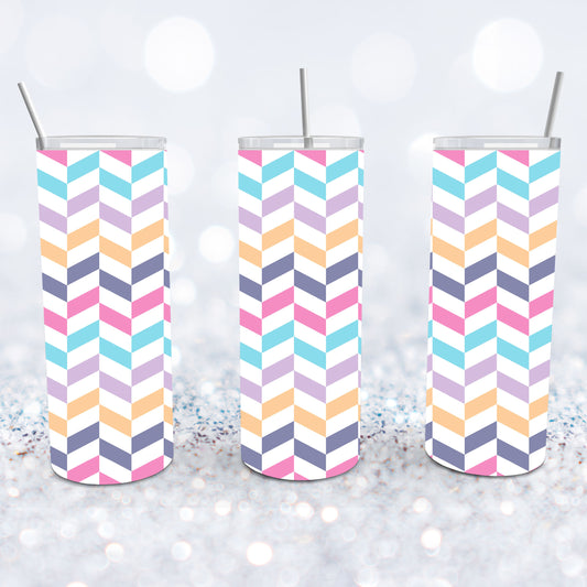 Pretty Tangram Tumbler