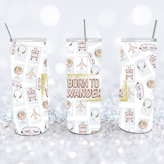 Born to Wander Tumbler