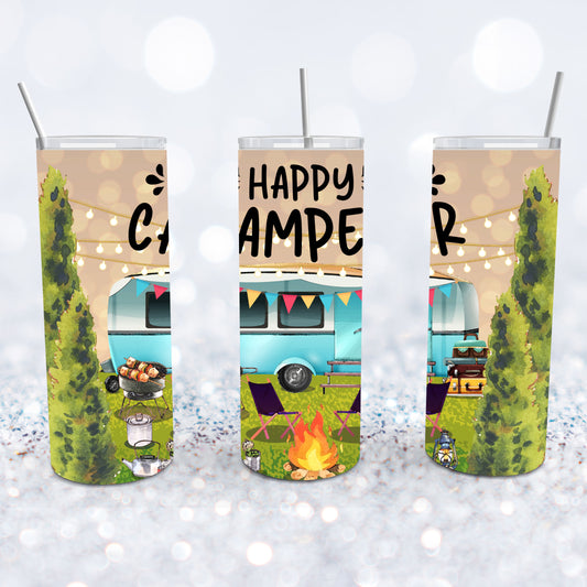 Happy Camper Tumbler