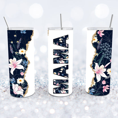 Floral Mama Tumbler