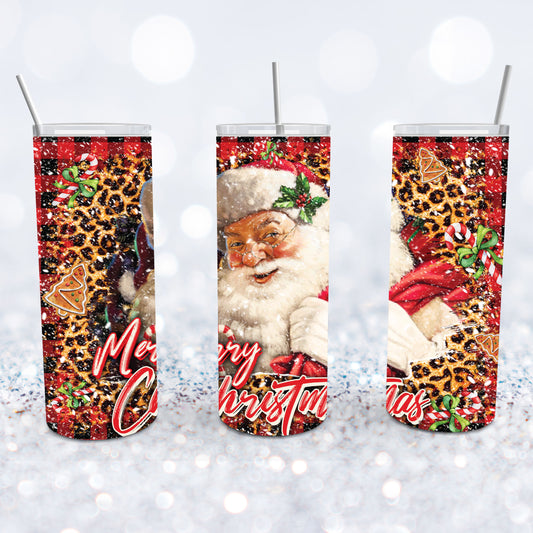 Merry Christmas Santa Claus Tumbler