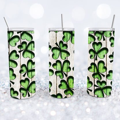 St. Patrick's Day Clover Tumbler