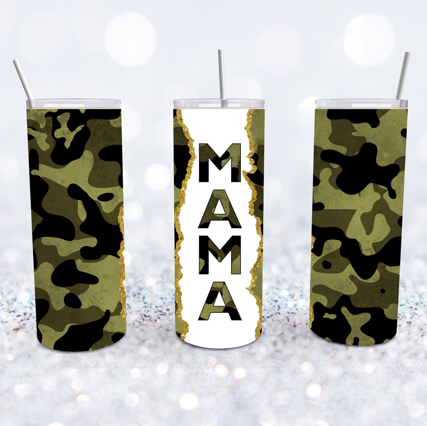 Camo Mama Tumbler