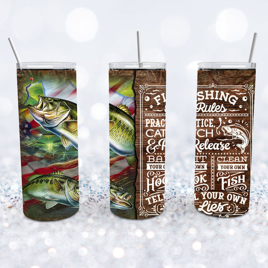 Fishing Rules Tumbler