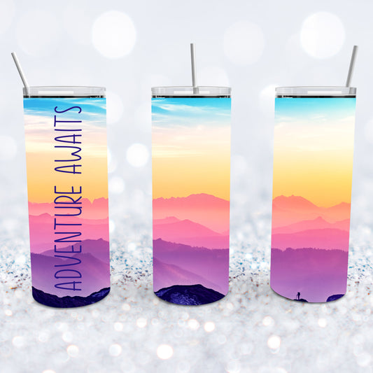 Adventure Awaits Tumbler