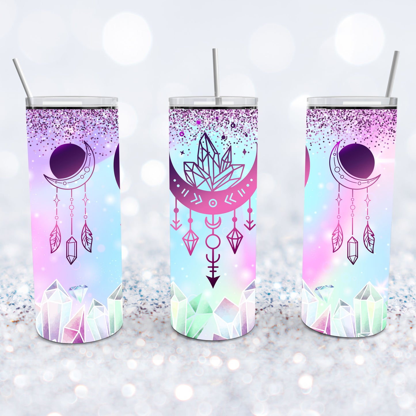 Crystal Boho Tumbler