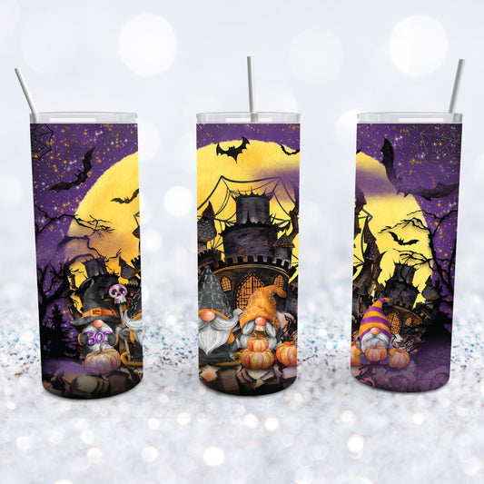 Haunted House Gnomes Tumbler