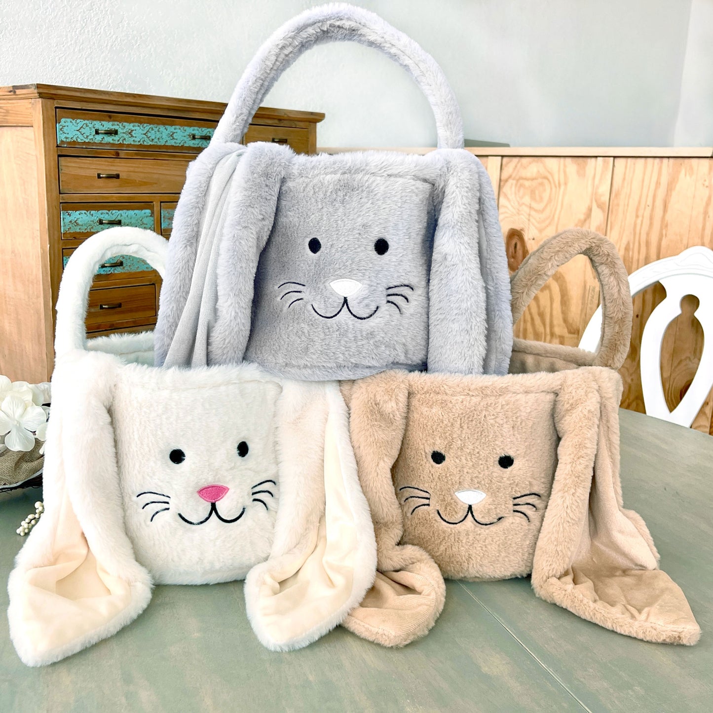 Pre-Order Floppy Ear Bunny Easter Basket